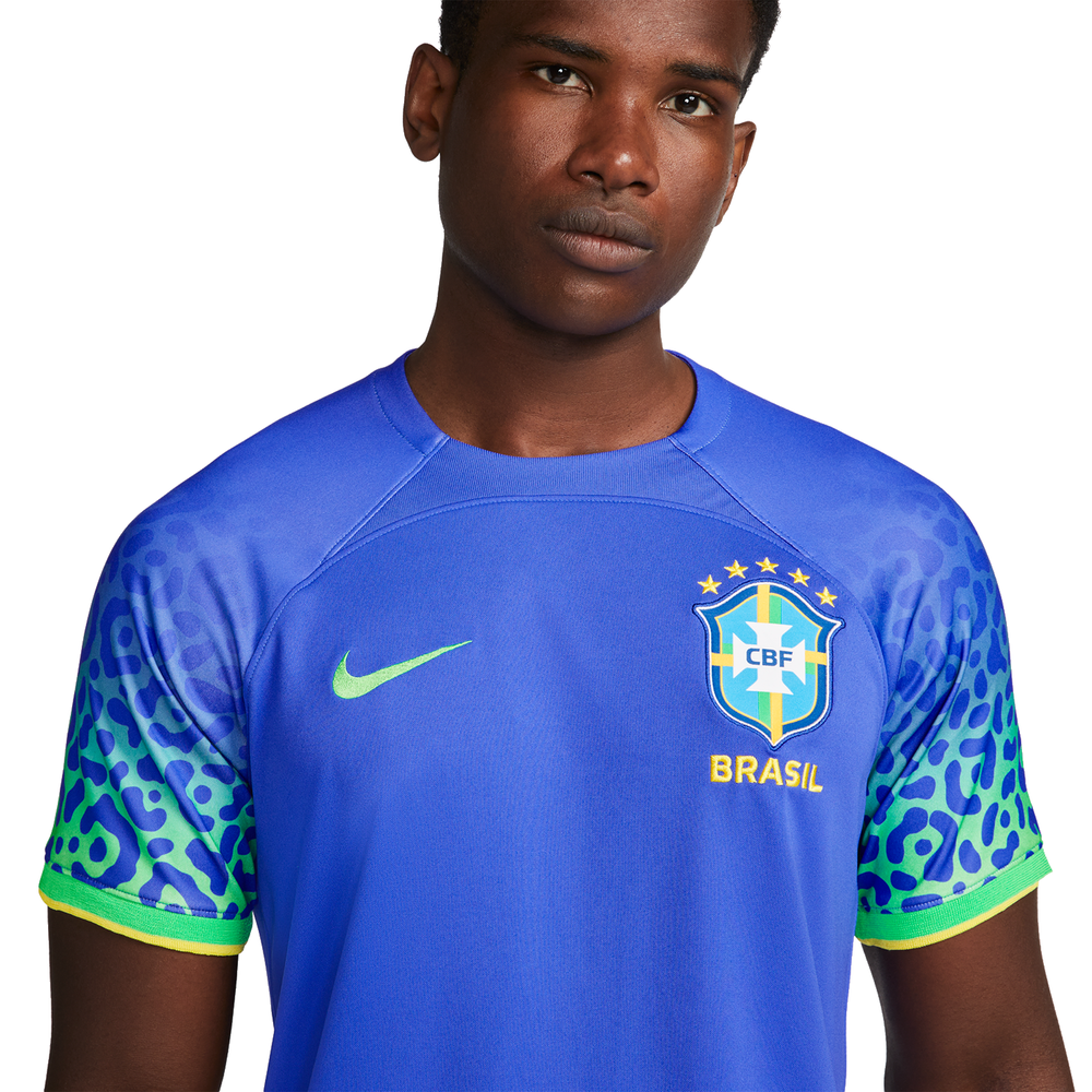 Brazil Jersey Custom Away Soccer Jersey 2022