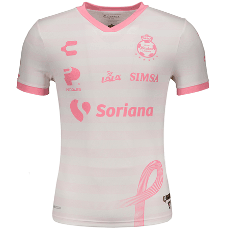 Charly Santos 2021-22 Mens Breast Cancer Awareness Jersey