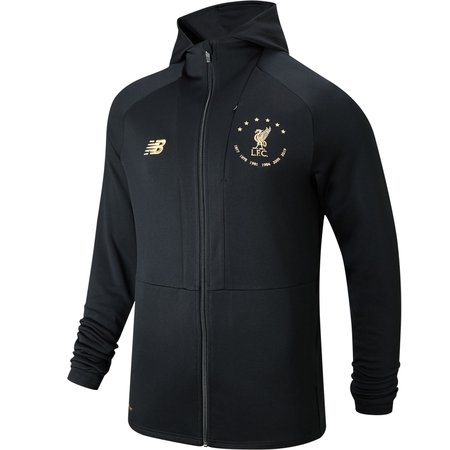 New Balance Liverpool 2018-19 UCL 6 Times Mens Zip Hoodie