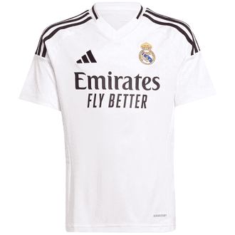 adidas Real Madrid 2024-25 Youth Home Stadium Jersey