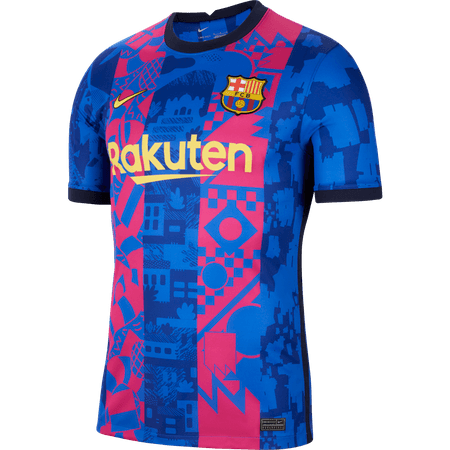 Nike Barcelona 3rd 2021-22 Men's Stadium Jersey