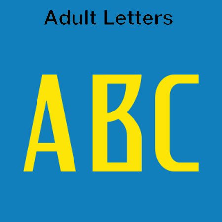 Brazil 2018 Adult Letters