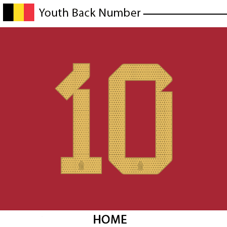 Belgium 2022 Youth Back Number