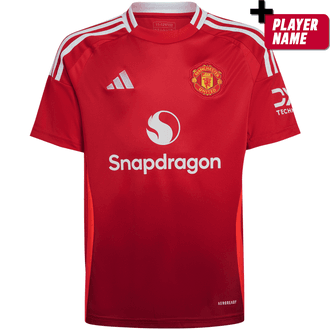 adidas Manchester United 2024-25 Youth Home Stadium Jersey