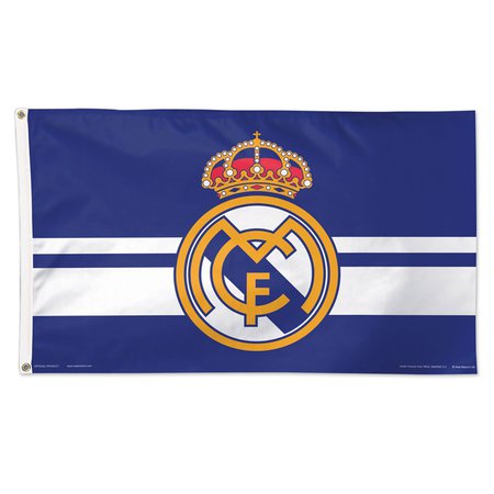 REAL MADRID CF La Liga Soccer 3'x5' DELUXE-EDITION Official Soccer Team FLAG 