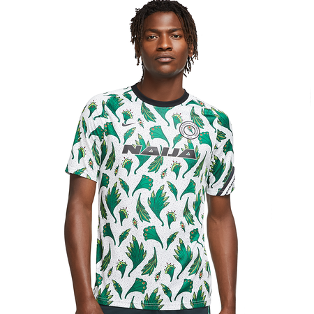 Nike Nigeria 2020 Short Sleeve Pre-Match Top