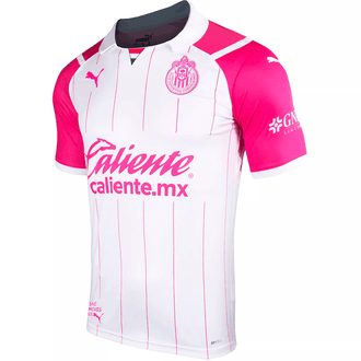 Puma Chivas Concienciación sobre el cáncer rosa 2021-22 Playera para hombres