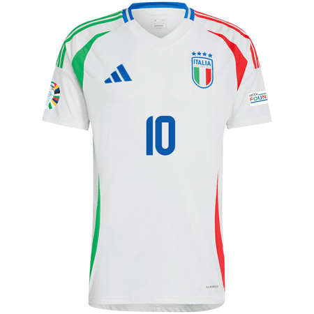 adidas Italy 2024 Mens Away Stadium Player Jersey - EURO 2024