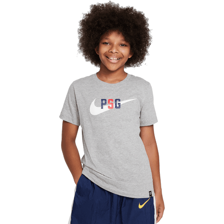 Nike PSG Camiseta Swoosh de Manga Corta para Niños