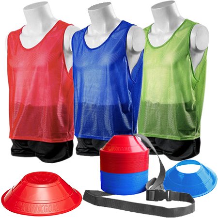 Kwik Goal Mini Cone and Vest Kits 