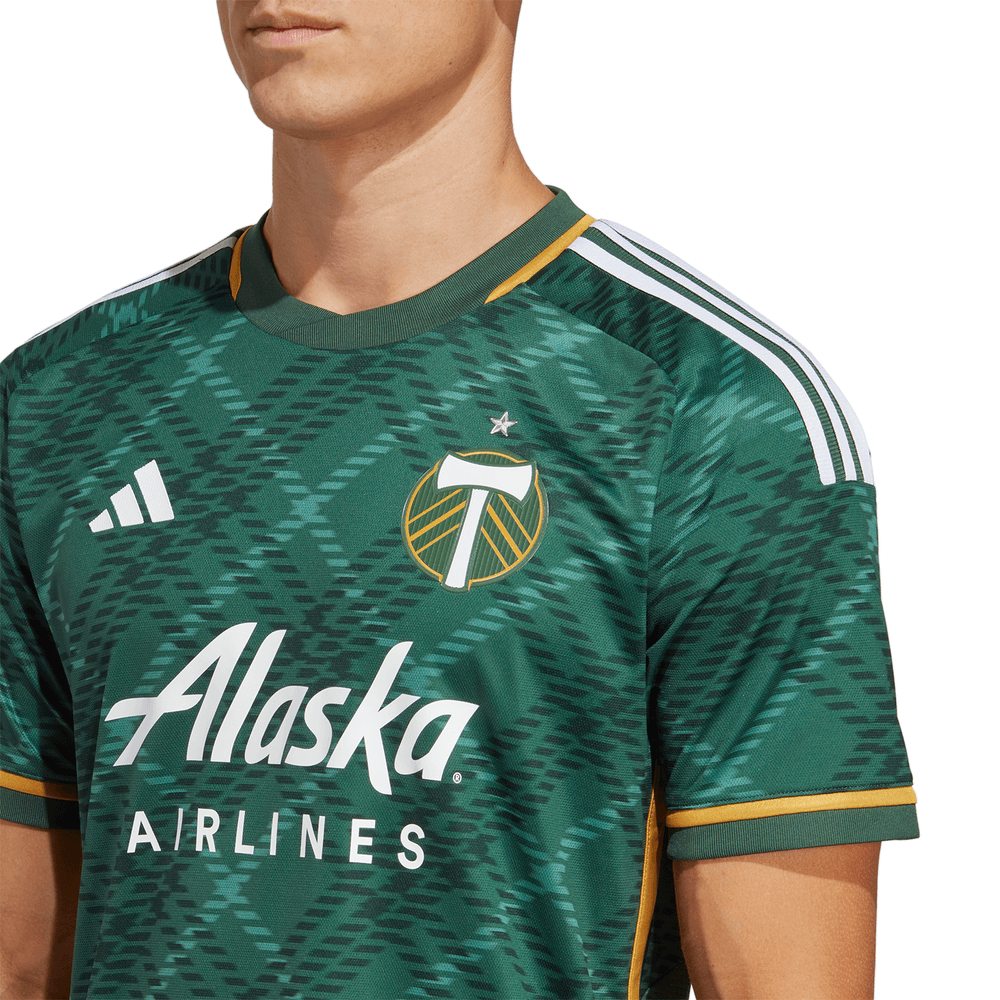 2018 Authentic Adidas Soccer Jersey Portland Timbers Home Kit Size Medium