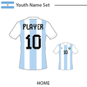 Argentina 2022 Youth Name Set
