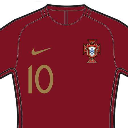 Portugal 2018 Front Number