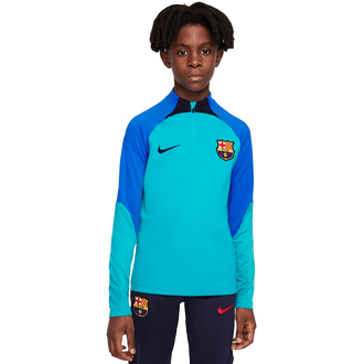 Nike FC Barcelona 2022-23 Youth Strike Drill Top