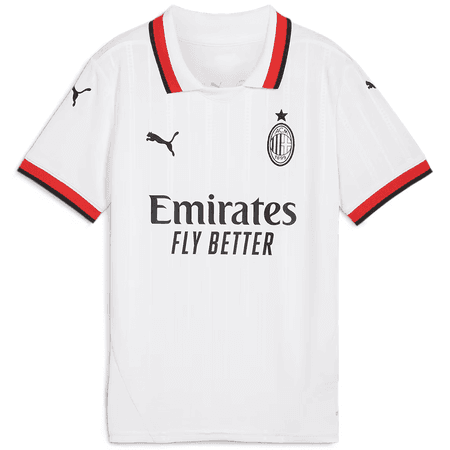 Puma AC Milan 2024-25 Youth Away Stadium Pulisic Jersey