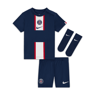 Nike PSG 2022-23 Home Infant Soccer Kit