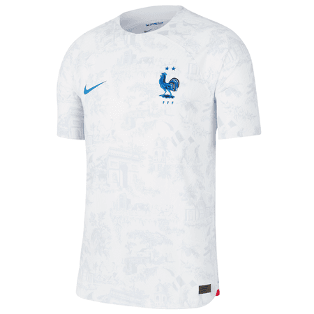Nike France 2022-23 Mens Away Authentic Match Jersey