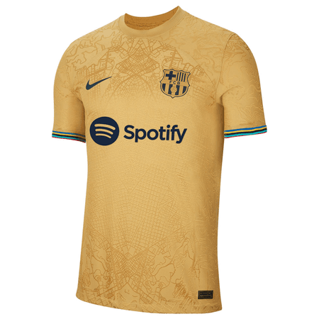 Nike FC Barcelona 2022-23 Mens Away Authentic Match Jersey