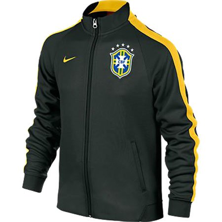 Nike Brazil Youth B14 Authentic Track Jacket WeGotSoccer.com
