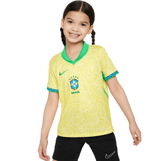 Nike Brazil 2024 Youth Little Kids Home Stadium Jersey