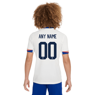 Nike USA 2024 Youth Home Stadium Custom Jersey