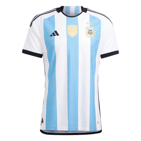 adidas Argentina 2022-23 World Cup 3-Star Mens Home Authentic Jersey