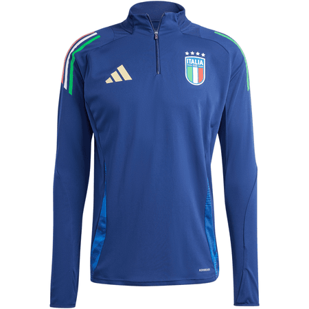 adidas Italy Mens Quarter Zip Training Top