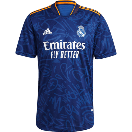 adidas Real Madrid 2021-22 Men's Away Authentic Jersey