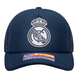 Fan Ink Real Madrid Shield Trucker Hat