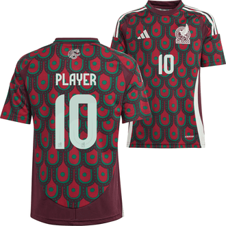 adidas Mexico 2024 Youth Home Stadium Player Jersey