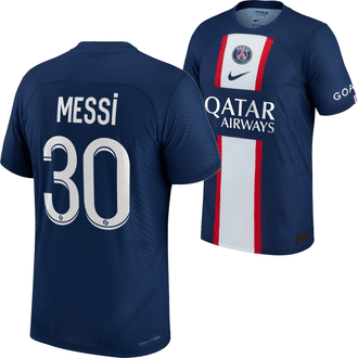 Nike PSG Lionel Messi 2022-23 Jersey Local Auténtica para hombres