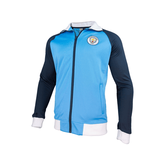 Manchester City Youth Full Zip Retro Jacket