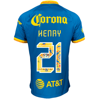 Nike Club América 2023-24 Henry Jersey de Visitante de Mes de la Herencia Hispana para Hombres