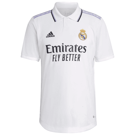 Adidas 2022-23 Real Madrid Men's Home Authentic Jersey