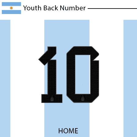Argentina 2023 Youth Back Number