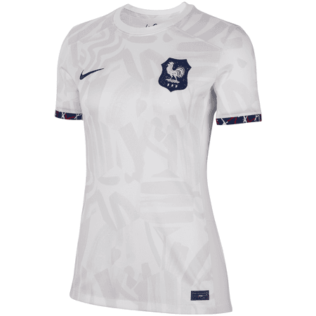 Nike France 2023-24 Womens Away Stadium Jersey