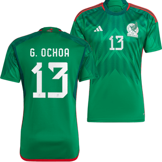 adidas Mexico 2022 Ochoa Jersey Local