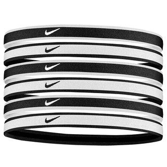 Nike Tipped Swoosh Sport Headbands 6Pk 2.0