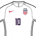 United States 2019 WOMENS Front Numbers