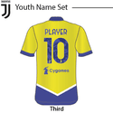 Juventus 21-22 / 22-23 Youth Name Set