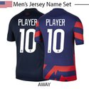 USA 2020 & 2021 Adult Jersey Set (10in Number)