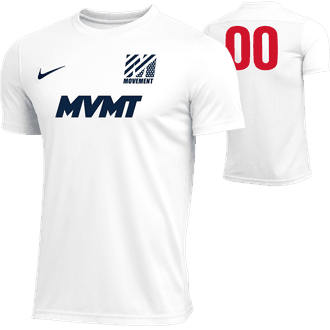 Movement Soccer White Jersey