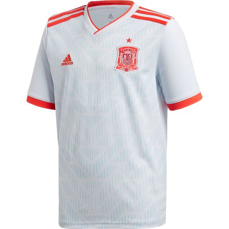adidas Spain 2018 World Cup Youth Away Replica Jersey