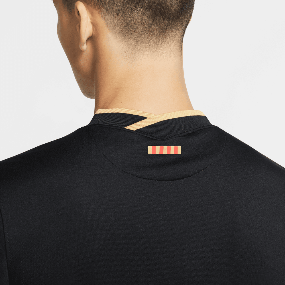 Barcelona Nike Youth 2020/21 Away Kit - Black/Gold