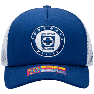 Fan Ink Cruz Azul Fog Trucker Hat
