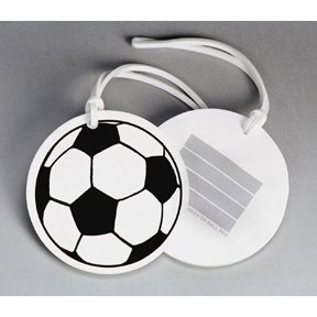 Soccer Luggage Tag