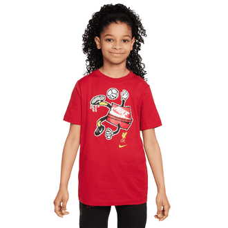 Nike Liverpool FC Youth Short Sleeve Character Graphic Tee