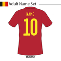 Belgium 2020 Adult Name Set