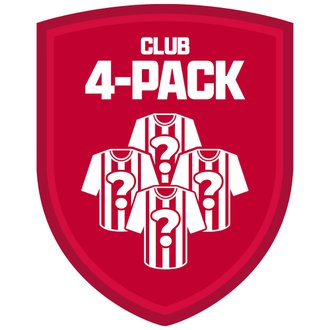 Mystery Kit Official Licensed Club Jersey 4-Pack