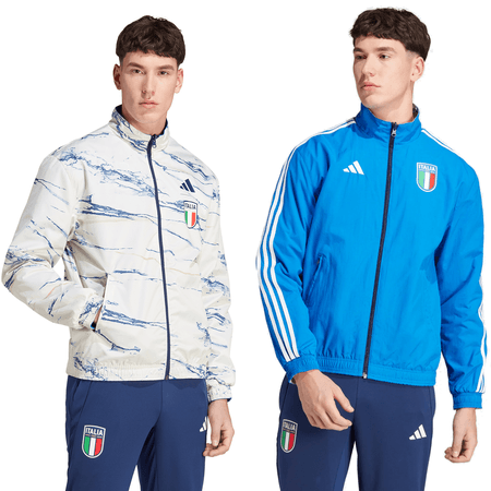 adidas Italy 2023-24 Mens Reversible Anthem Jacket